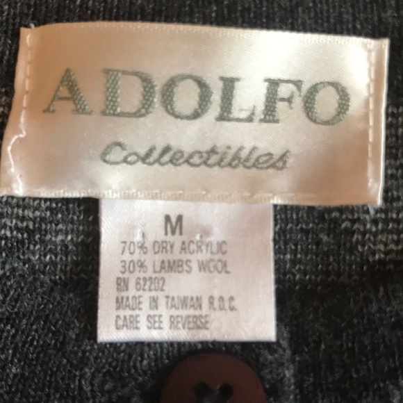 Adolfo wool blend cardigan - Picture 3 of 8